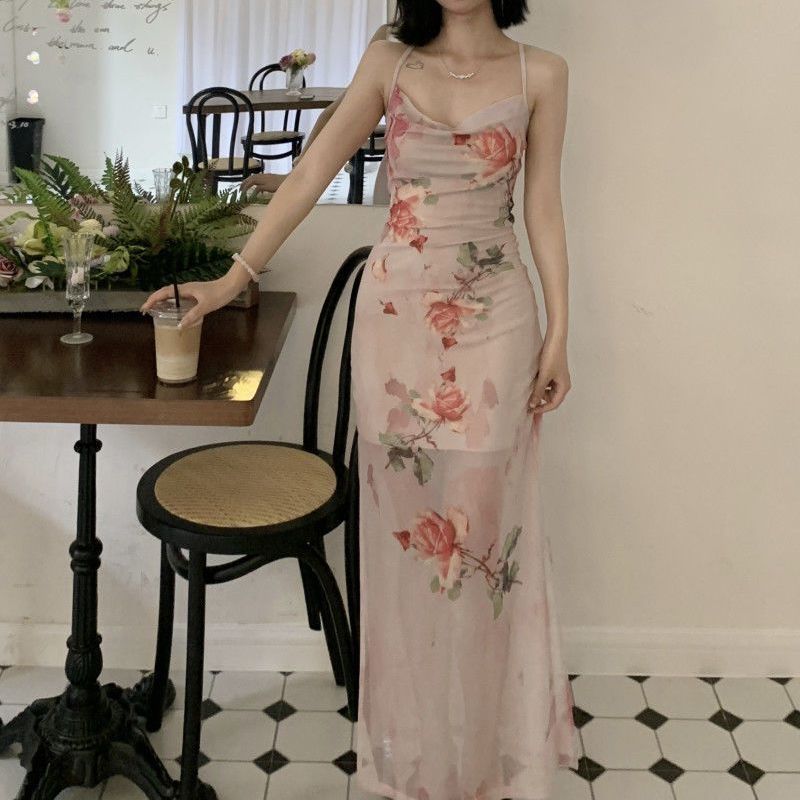 Summer Gauze Clothing - 女性用ガーゼニットニースカート,快適な服,キャミソールプルオーバー,オフィスプリント,休暇,シック,夏
