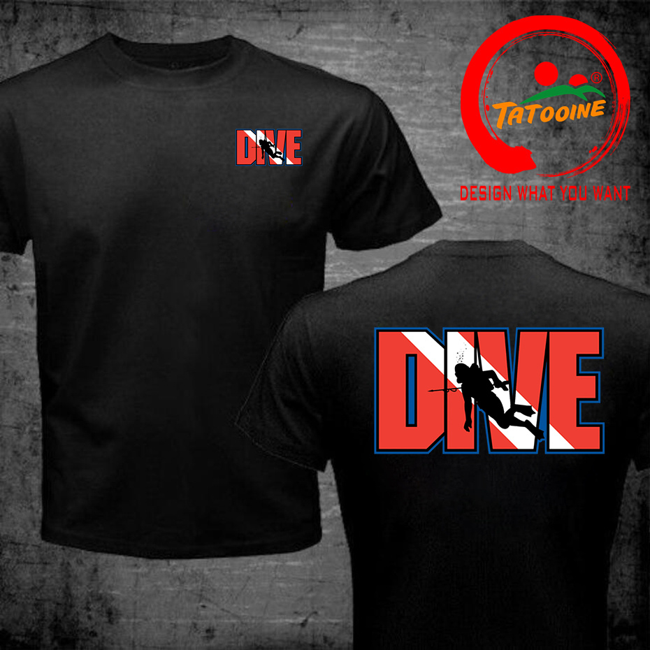Summer Clothing Drive - 男性用スキューバダイビングTシャツ,コットンTシャツ,ストリートウェア,スキューバダイビングTシャツ,素晴らしいギフト