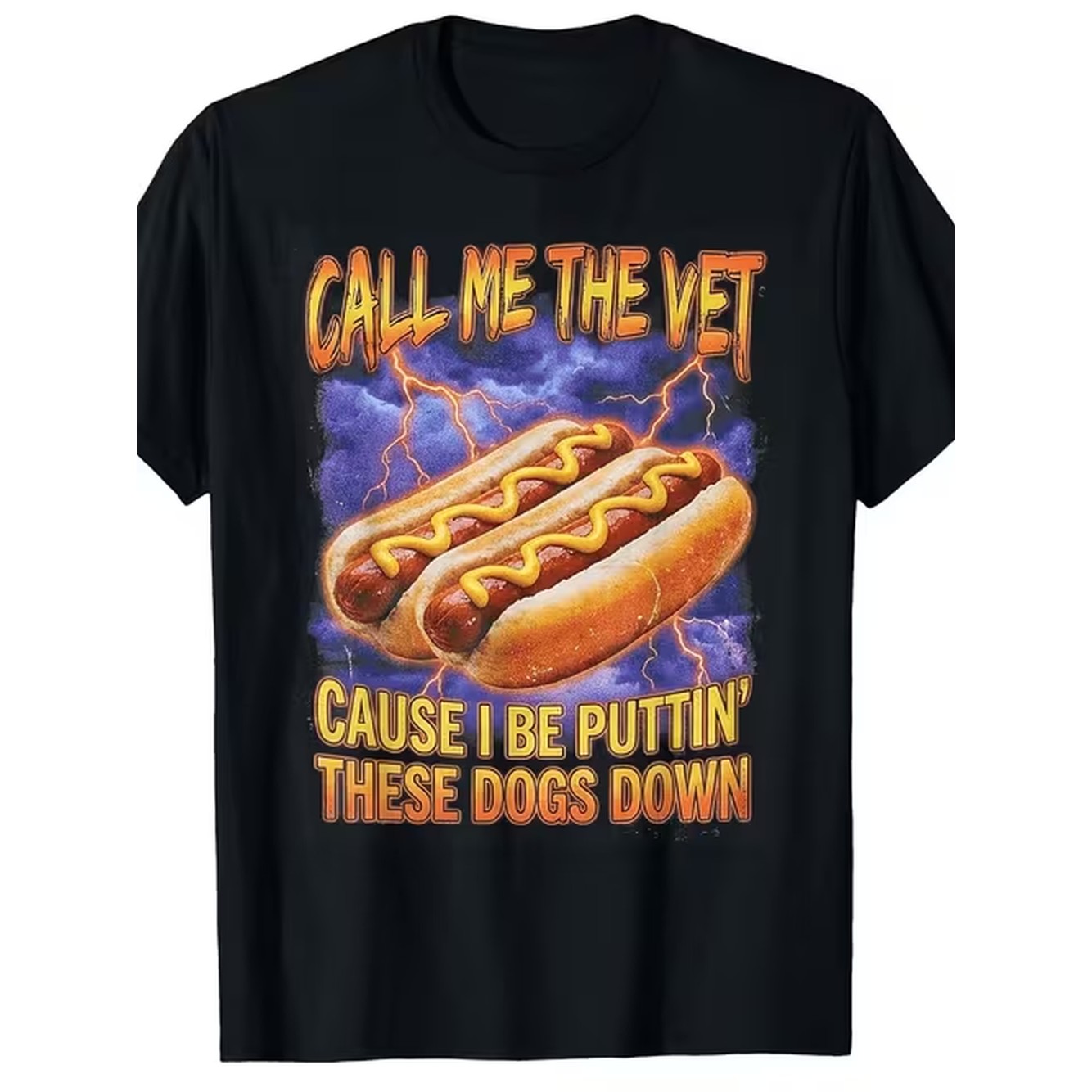 Summer Dog Clothing - プラスサイズの獣医師の面白いホットドッグTシャツ、プラスサイズのユースサマー服、プラスサイズのサマートップス、プラスサイズのユーストップスとシャツ、ティーンエイジャー向けの地元倉庫からの商品