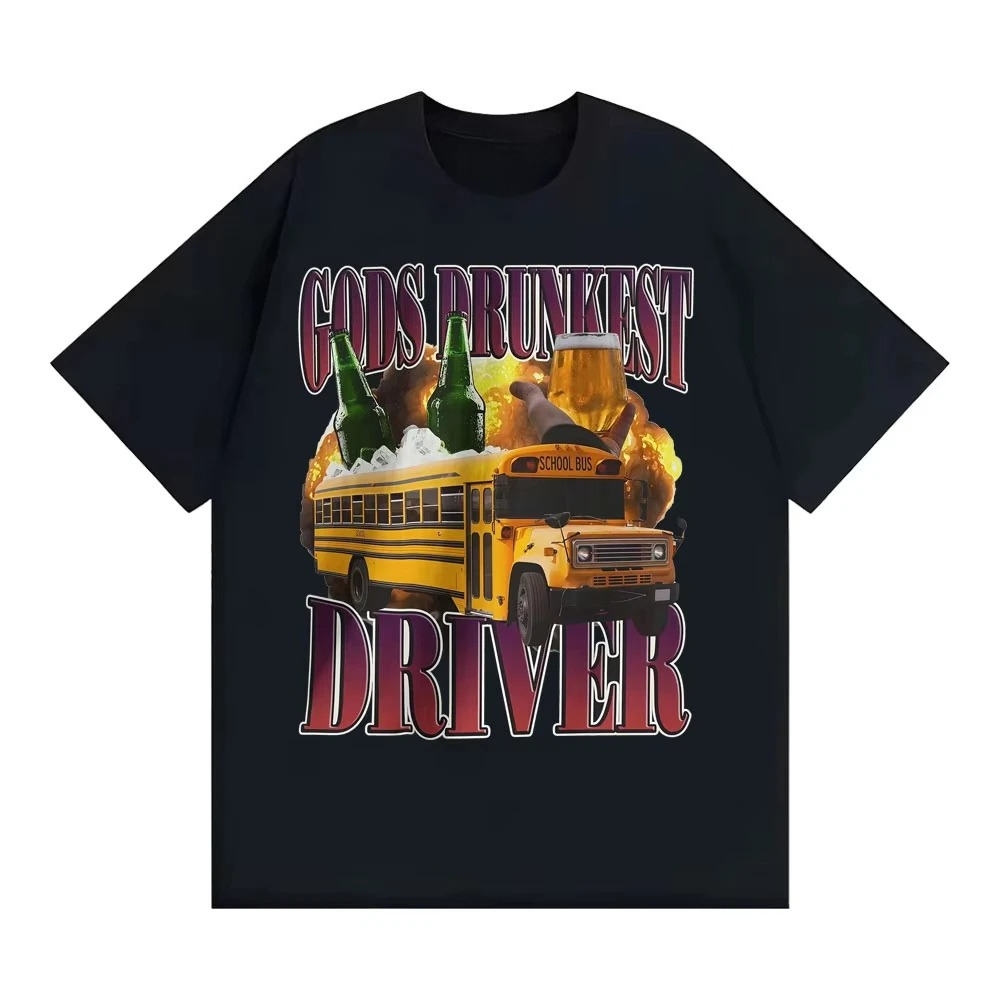 Summer Clothing Drive - 面白い神々の最酔いドライバー ユーモア Tシャツ 飲酒運転 ミームプリント レディース
