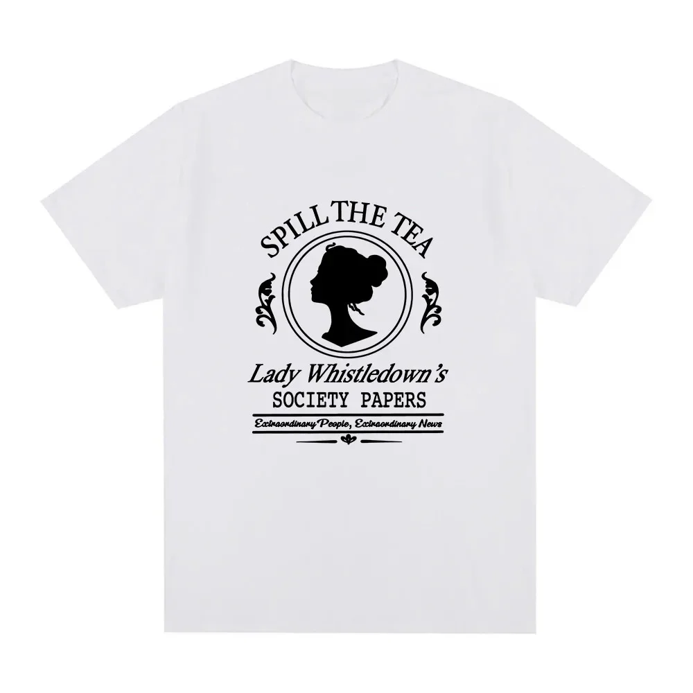 Summer De Clothing - Sudaderas 女性 Whistledown Tシャツテレビシリーズグラフィック印刷 Tシャツ Ropa
