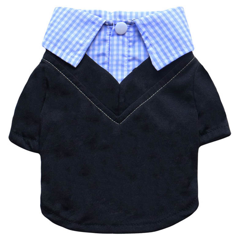 Summer Dog Clothing - 犬用のツーピースペット服,中小型犬用の偽のペット服