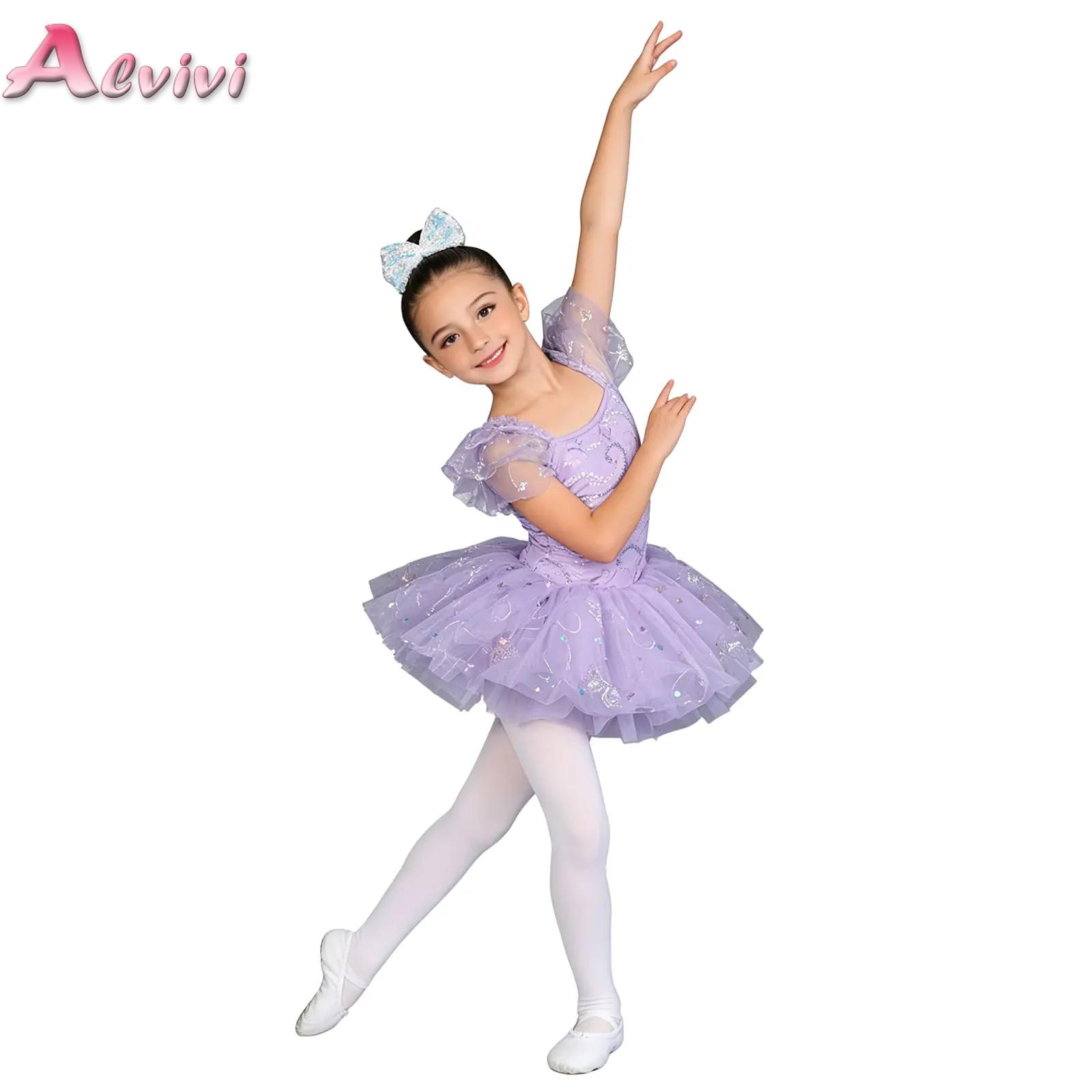 Summer Clothing Girls - キッズプリンセスパフォーマンス服子供服エレガントなバレエドレスレオタード女の子のためのダンスウェアステージ衣装衣装