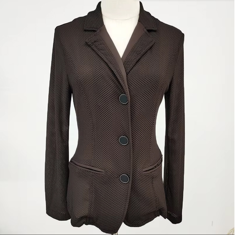 Mxllina-女性用の通気性のある乗馬ジャケット、メッシュ - Summer Equestrian Clothing のレビューと価格