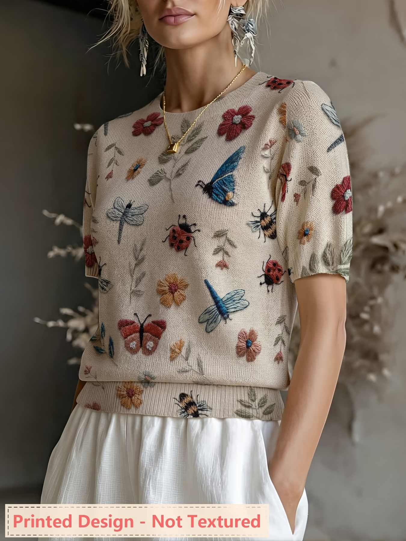 プリントデザイン - ノンテクスチャード加工 春夏ファッショ - Summer Clothing Yarn のレビューと価格