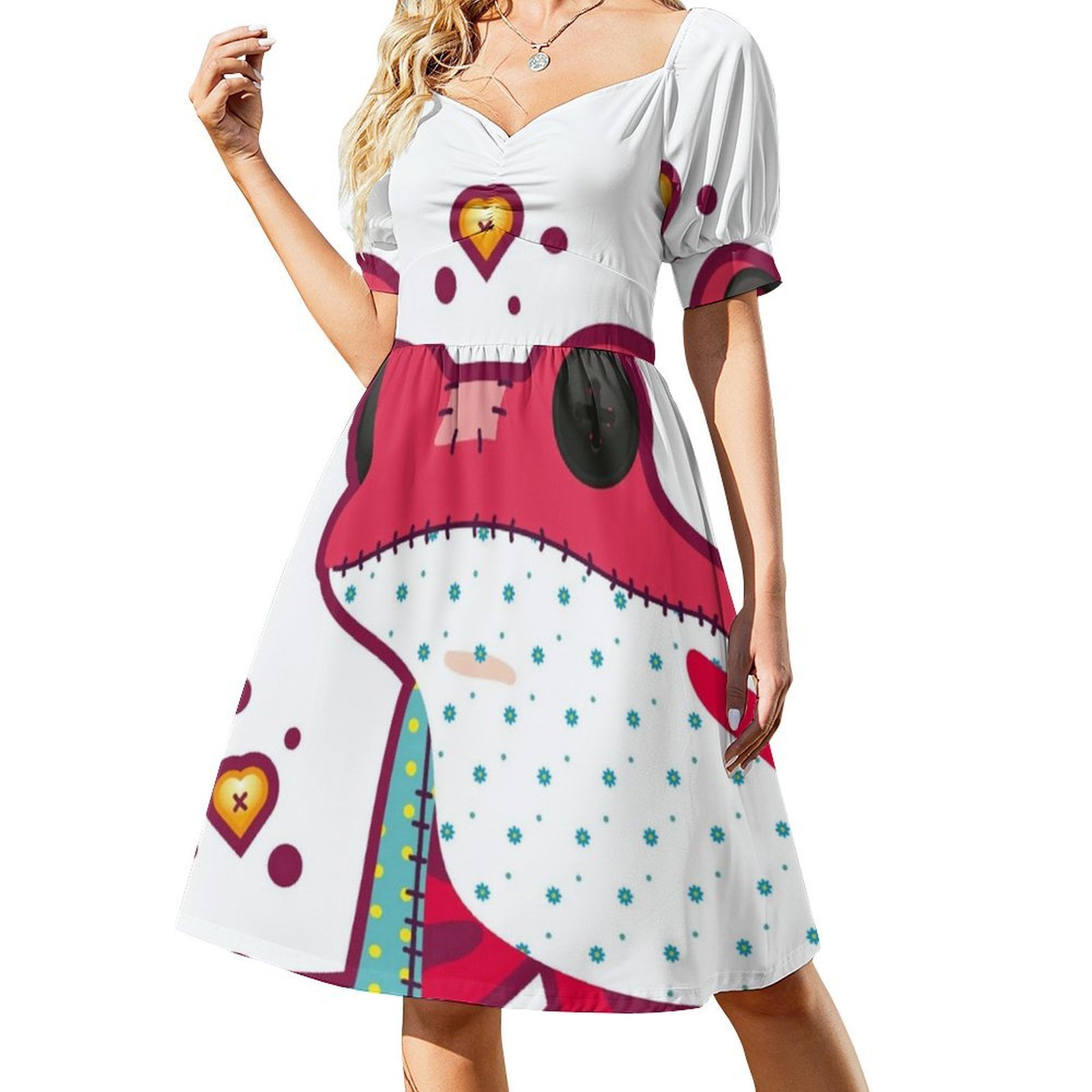 ラグドール カエル ボヘミアン ノースリーブ ドレス マルチ - Summer Clothing Vacation のレビューと価格
