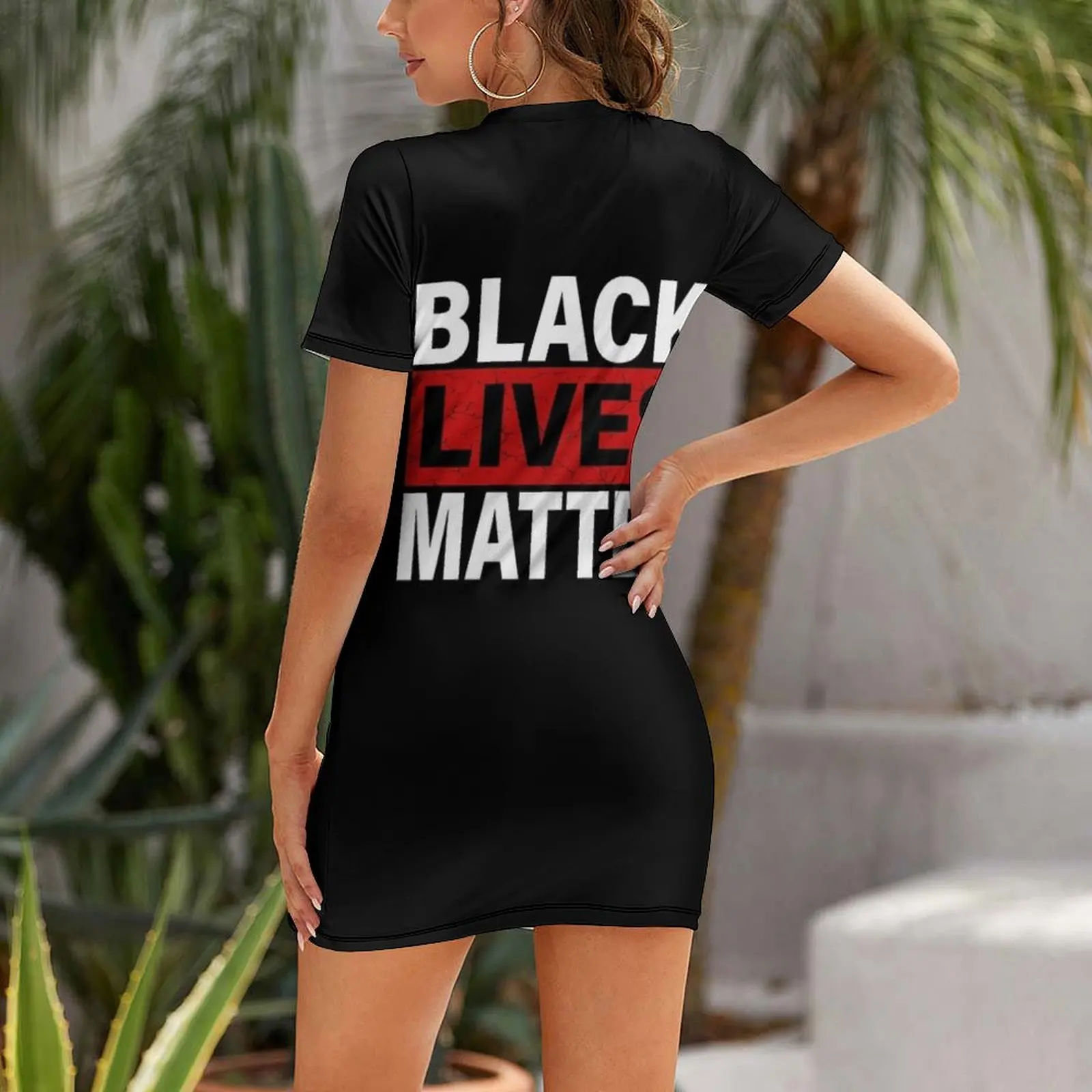黒人の命は重要です Tシャツ 患者名入り - BLM 半袖ド - Summer Clothing Line Names のレビューと価格
