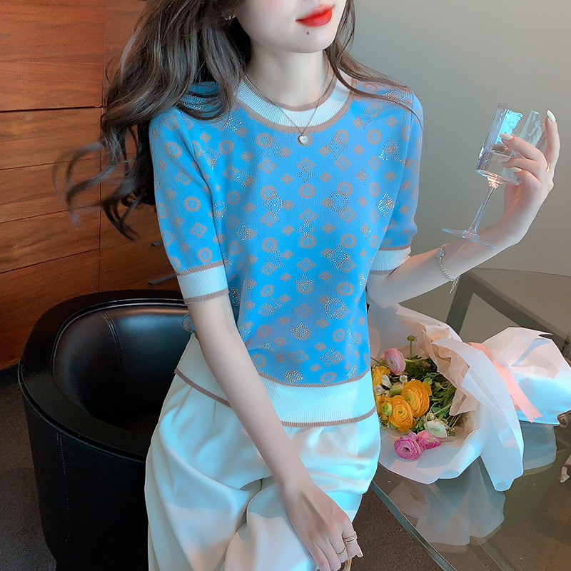 女性の夏のニットカーディガン,韓国のファッションコート,半袖 - Summer Clothing Yarn のレビューと価格