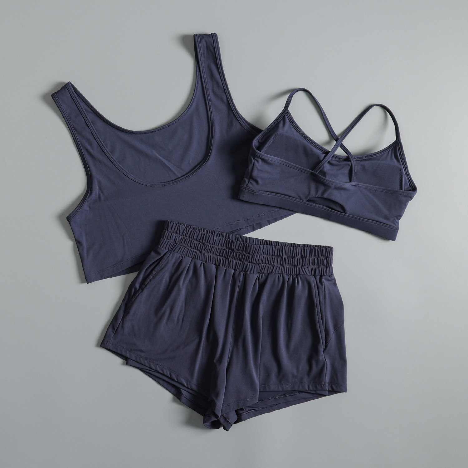 ヨガ服スーツ女性用夏ジムトレーニング速乾性朝ランニング服美し - Summer Clothing Juniors のレビューと価格