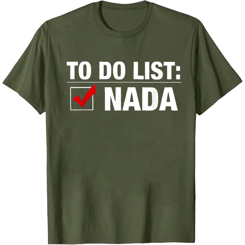 TO DO LIST: NADA ファッションスローガン T - Summer Clothing List のレビューと価格