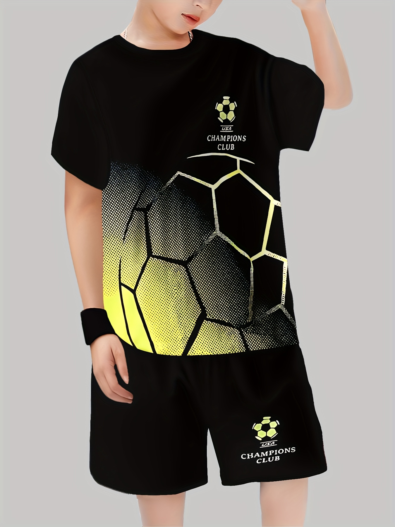 子供服スーツ 男の子用 夏 半袖Tシャツ 上下セット 3Dフ - Summer Clothing List のレビューと価格