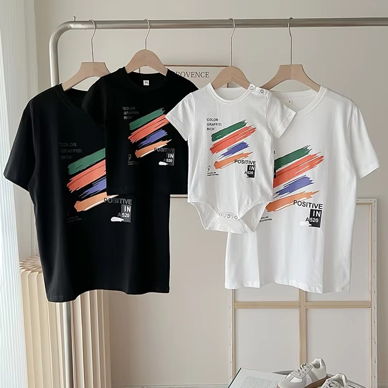 ファミリールックTシャツ2026夏 男の子 女の子と母父子供 - Summer Clothing Drawing For Kids のレビューと価格