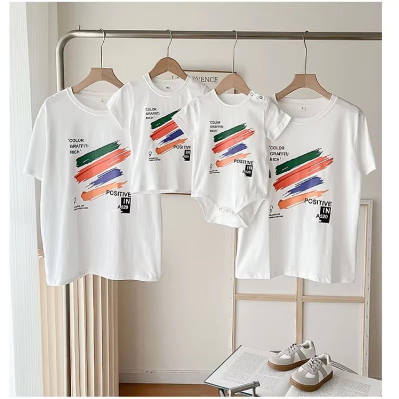 ファミリールックTシャツ2026夏 男の子 女の子と母父子供 - Summer Clothing Drawing For Kids のレビューと価格