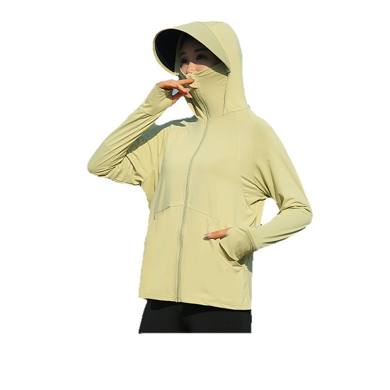 女性用フード付き日焼け止めジャケット十代の夏用紫外線防止服大 - Summer Clothing Girls のレビューと価格