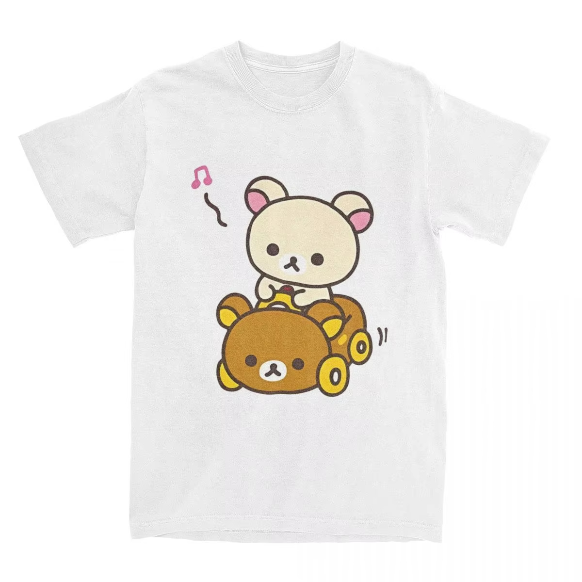 2026 夏新車ドライブリラックマ Tシャツ紳士服女性のヒッ - Summer Clothing Drive のレビューと価格