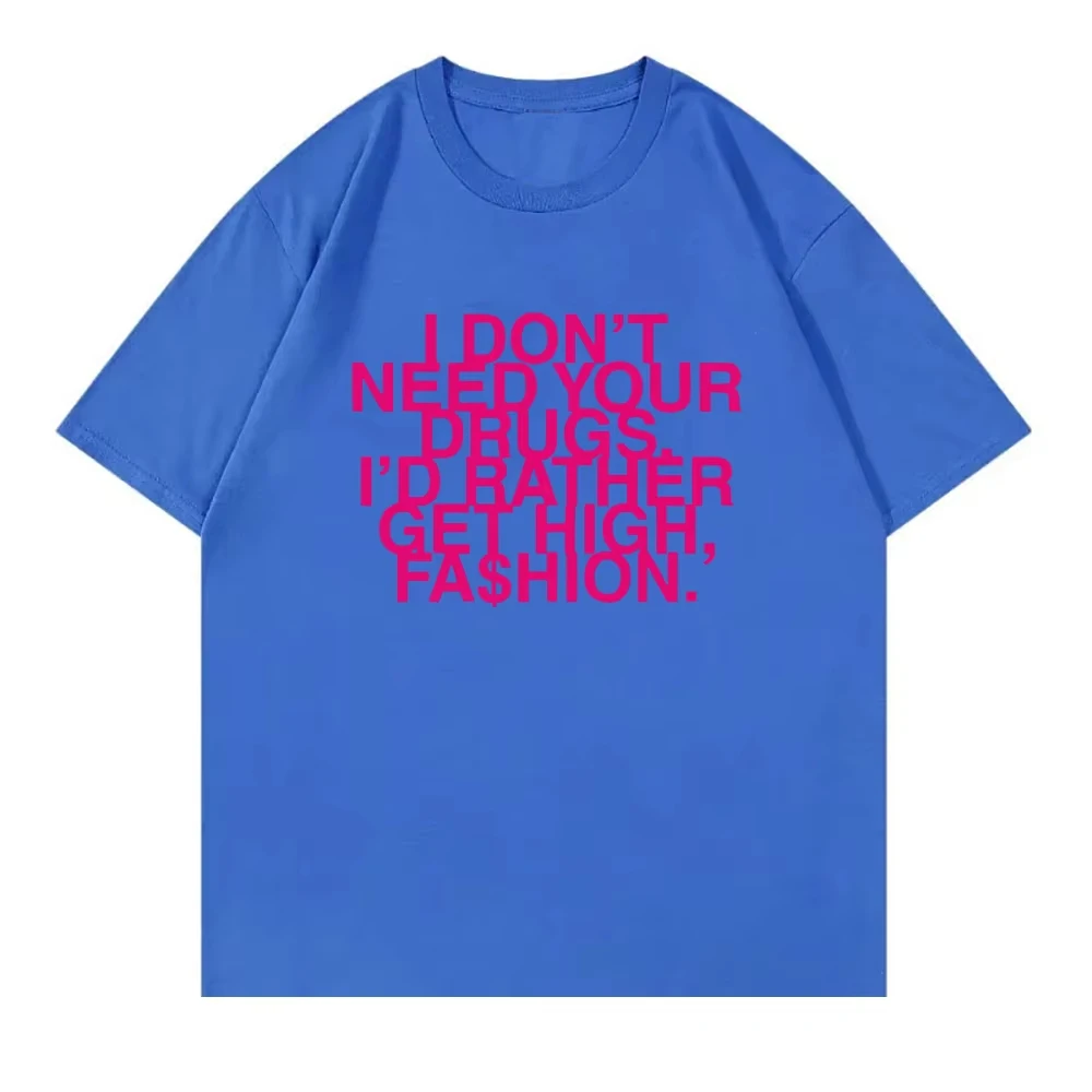私はあなたの薬は必要ありません、ハイファッションTシャツを手 - Summer Rae Clothing のレビューと価格