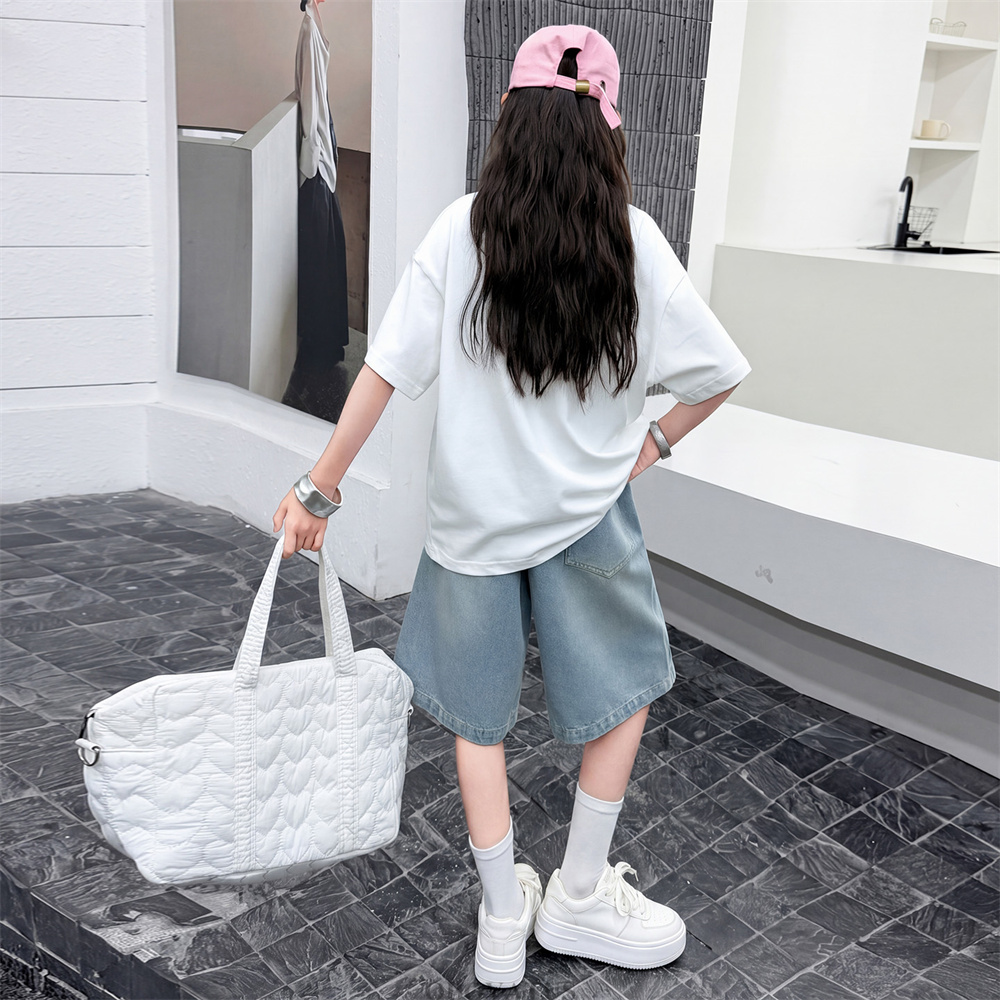 子供ファッション夏セット女の子のためのストリートスタイリッシ - Summer Clothing Drawing For Kids のレビューと価格