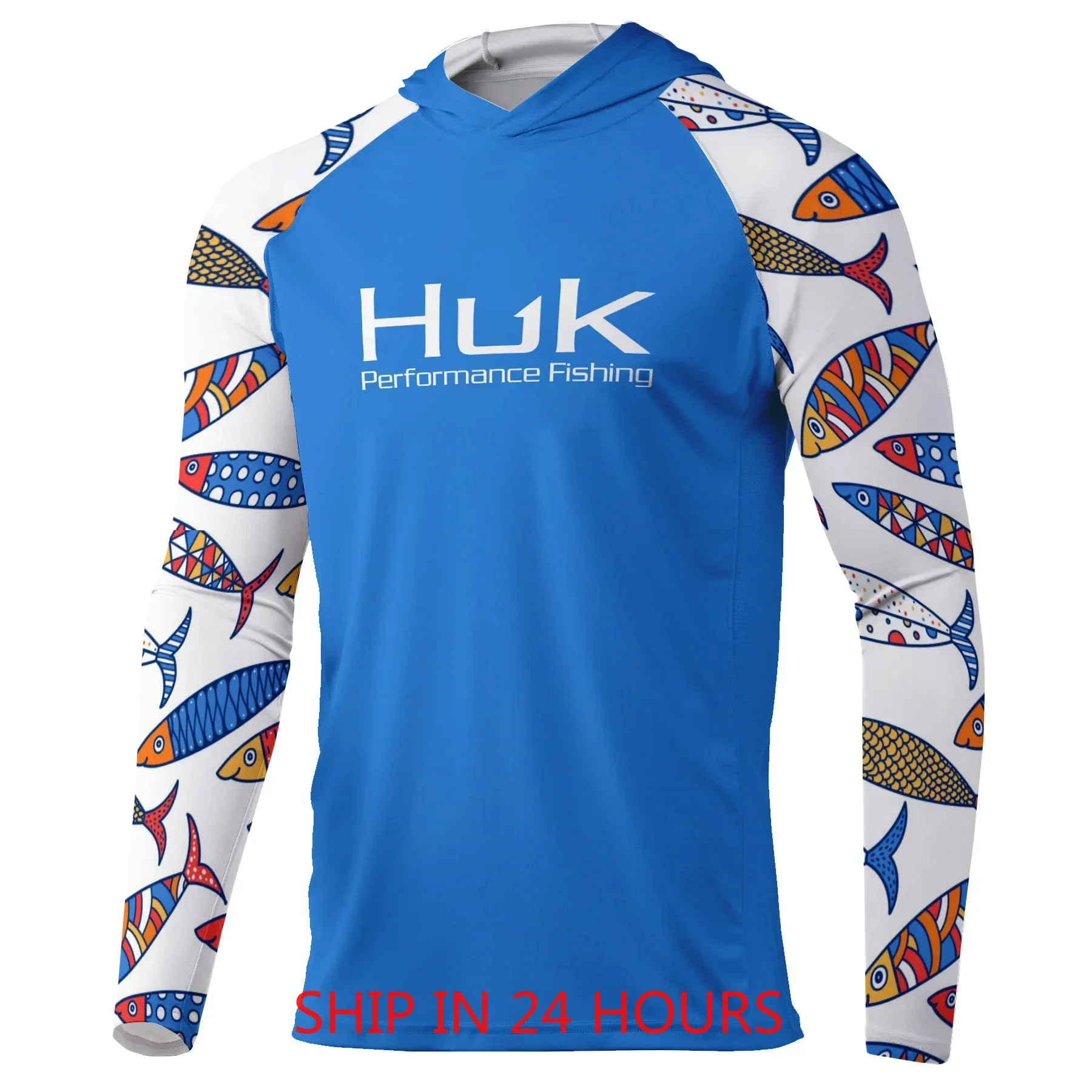 HUK 釣り用パーカーシャツ男性長袖速乾スウェットシャツ夏通 - Summer De Clothing のレビューと価格