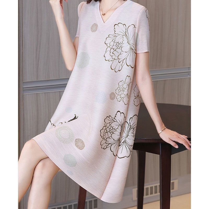 プリント柄の若見えスカートでお腹をカバーし、着痩せ効果のある - Summer Clothing New Look のレビューと価格