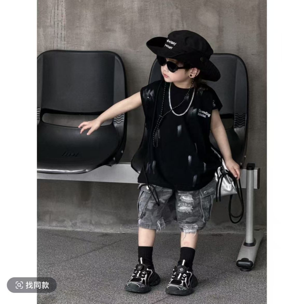 夏の新しい赤ちゃん男の子服韓国落書き新しいルーズベストノース - Summer Clothing Drawing For Kids のレビューと価格