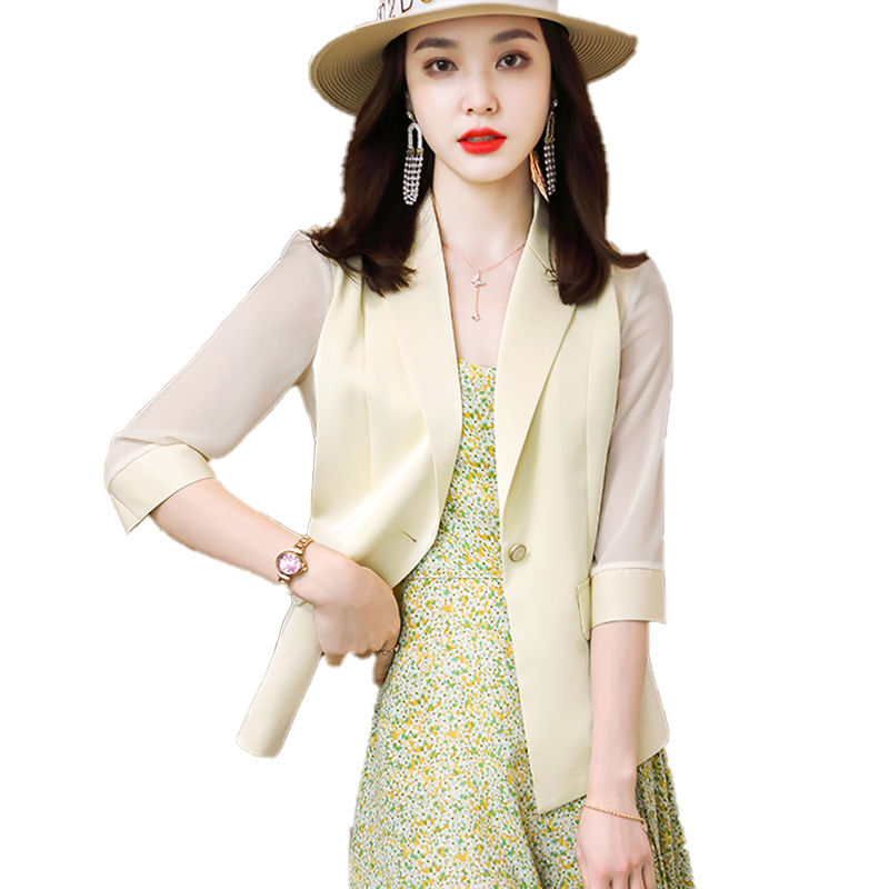 結び目のあるガーゼの知的ポケット,七分袖,無地の女性用衣類, - Summer Gauze Clothing のレビューと価格
