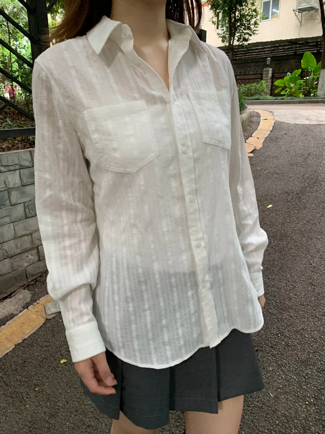 リネンコットン襟ボタンブラウス Tシャツ女性スリムカジュアル - Crop Blouse Linen のレビューと価格
