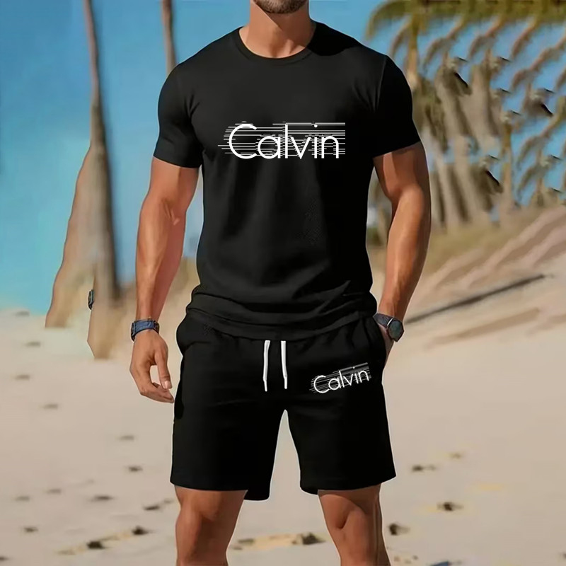 メンズツーピーススポーツウェア通気性メッシュ半袖Tシャツ＆パ - Summer Clothing Discount のレビューと価格