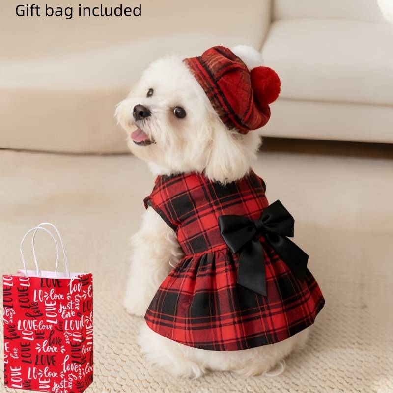 ペット犬服チェック柄シャツスーツネクタイガウン春夏子犬コート - Summer Dog Clothing のレビューと価格
