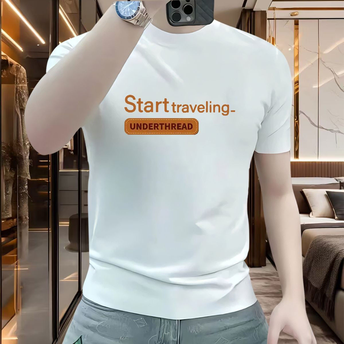 2025年新作 メンズ サマー 半袖Tシャツ おしゃれなプリ - Summer 2025 Clothing Essentials のレビューと価格