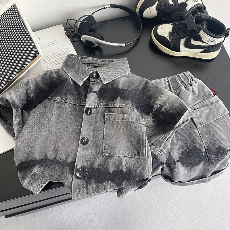 新しい夏の赤ちゃん男の子服スーツ子供ファッションシャツショー - Summer Clothing Drawing For Kids のレビューと価格