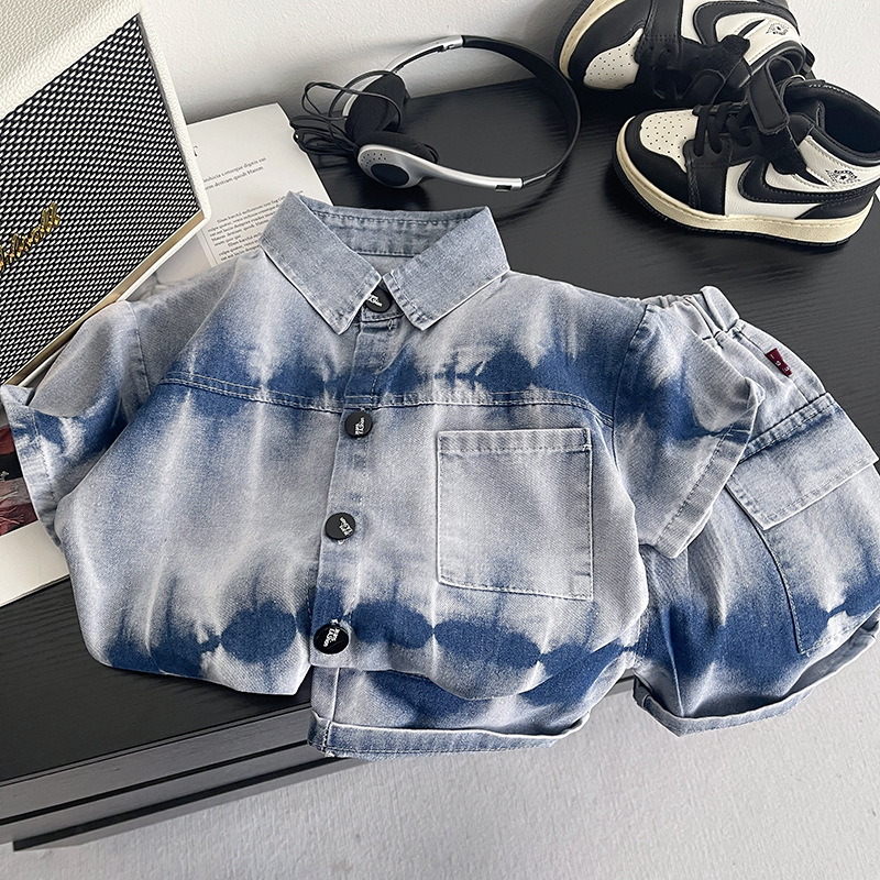 新しい夏の赤ちゃん男の子服スーツ子供ファッションシャツショー - Summer Clothing Drawing For Kids のレビューと価格