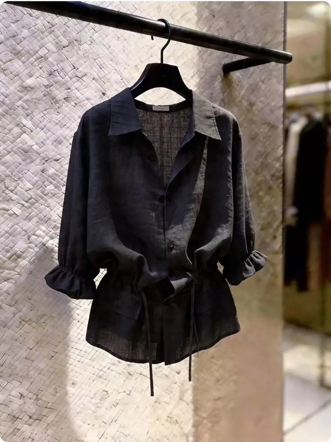 2026年流行の黒ブラウス、レディース服、上品な女性用トップ - Summer De Clothing のレビューと価格