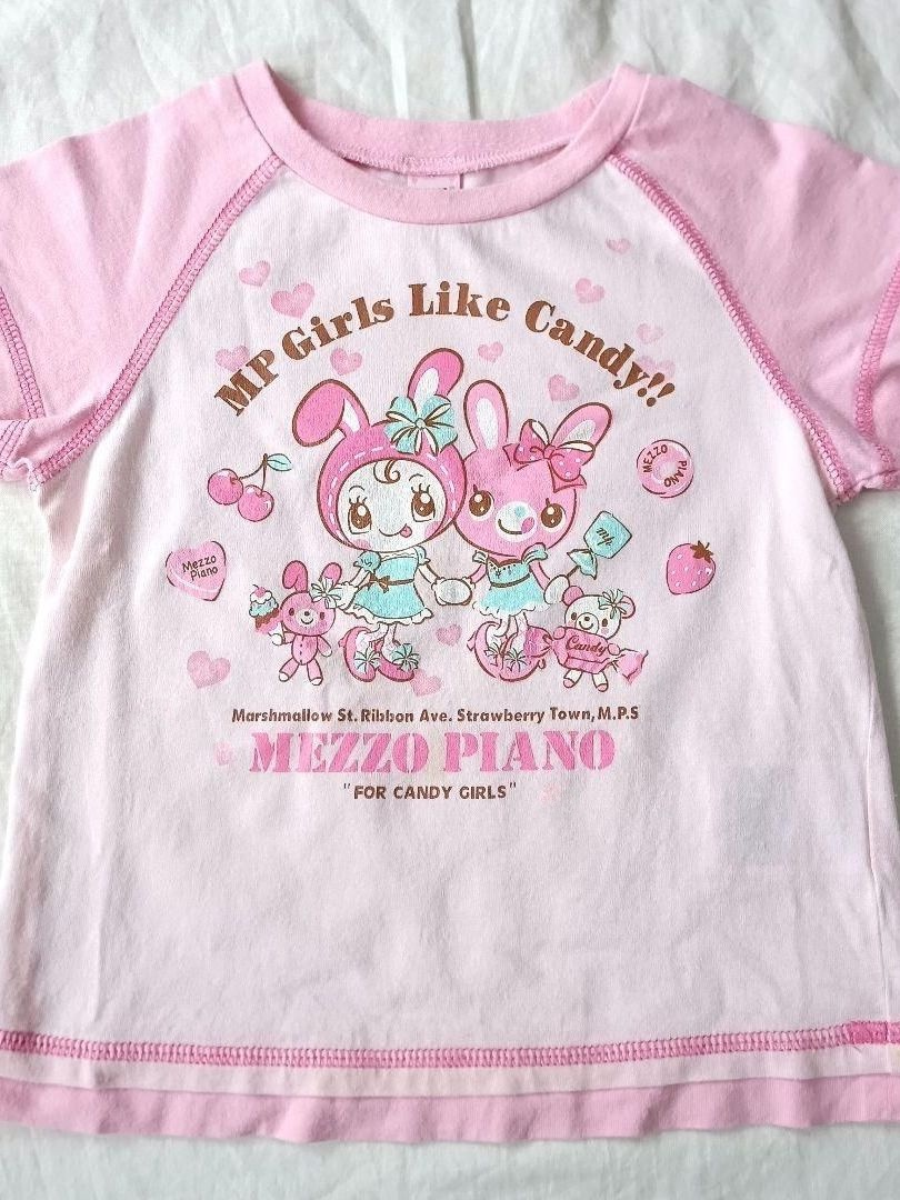 かわいい夏のキャンディTシャツ半袖ソフトかわいい女の子服レト - Summer Clothing Usa のレビューと価格
