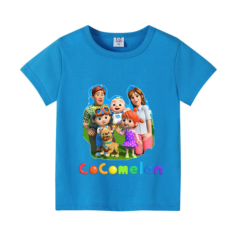 ココメロンズベビー Tシャツアニメ綿半袖シャツ男の子女の子夏 - Summer Clothing Girls のレビューと価格
