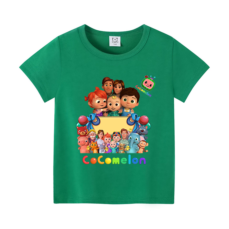 ココメロンズベビー Tシャツアニメ綿半袖シャツ男の子女の子夏 - Summer Clothing Girls のレビューと価格