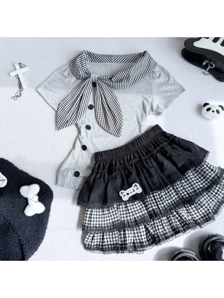 日本のカレッジスタイルケーキスカートショートネイビーカラーベ - Summer Clothing Old Navy のレビューと価格